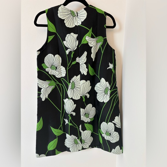 Tuckernuck Water Lilies Marlowe Dress Black Floral - Picture 4 of 5